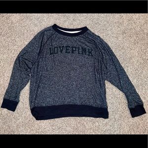 PINK Black Sweater Size Large